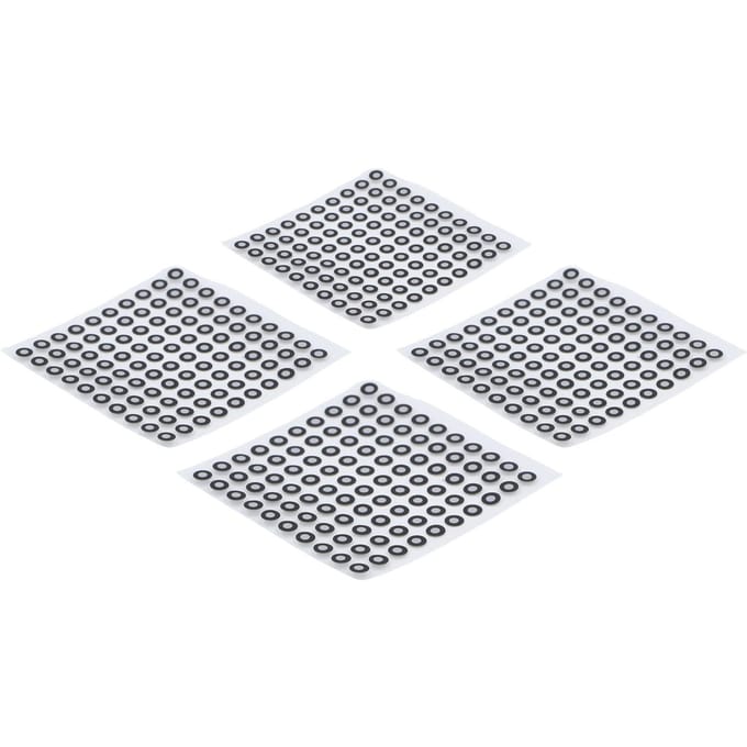10 vellen 3D-scannen markeringspunten diffuse reflectie referentiepunten optische tracking lokalisatie white