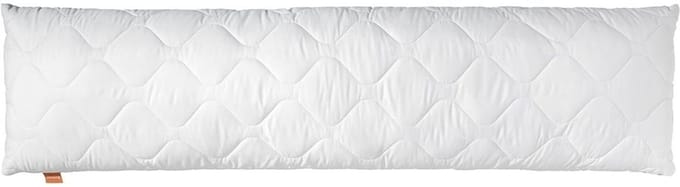GTB® Lang Kussen voor Zijslapers - Lichaamskussen - Lang Kussen - Wit - 145cm x 40cm x 1cm