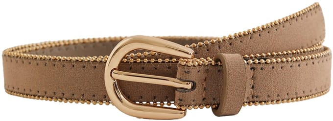 WE Fashion Woman belt with metaldetails