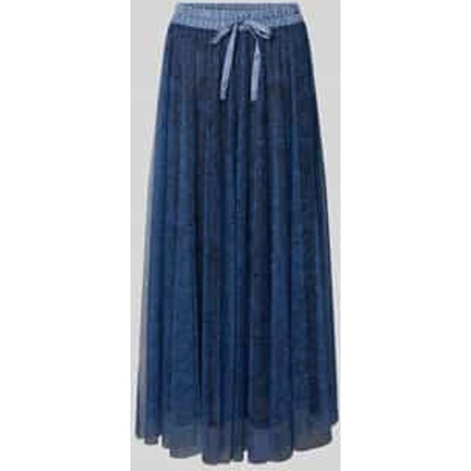 Maxirok met all-over bloemenprint