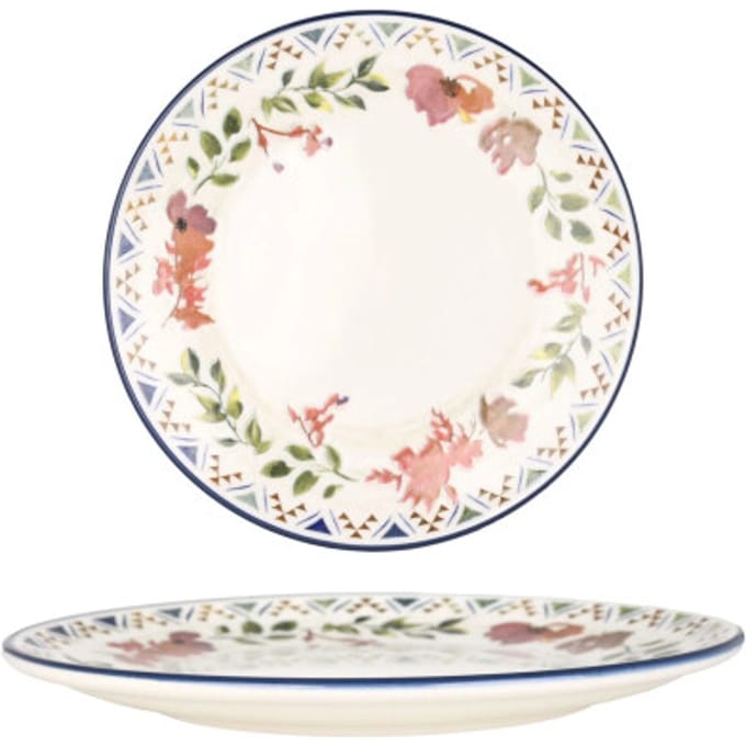 Bonna Dinerbord - Spring - Porselein - 25 cm - set van 6