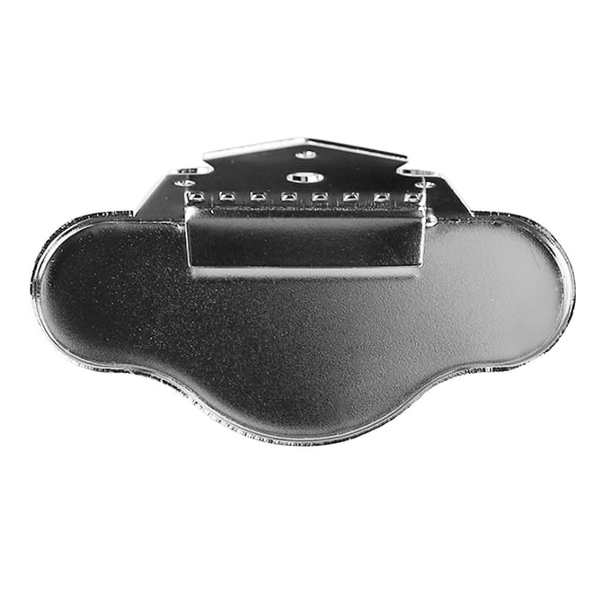 Mandoline Staartstuk Chroom Vervanging Zinklegering Gitaaronderdelen Instrument Accessoires gray