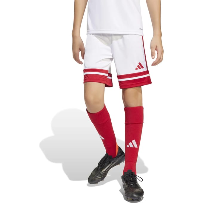 Adidas Squadra 25 Korte Broek Wit 9-10 Years Kinderen