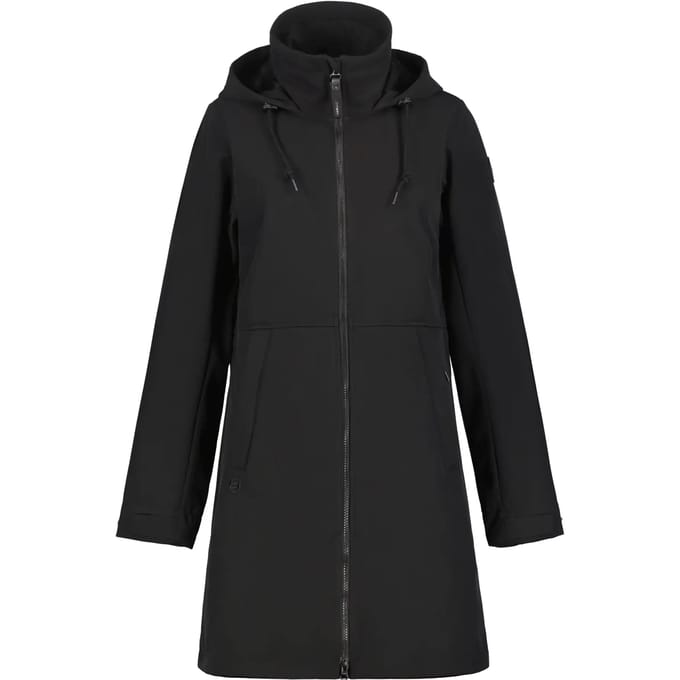 Dames lange pilou softshell wandeljas Icepeak Agaram