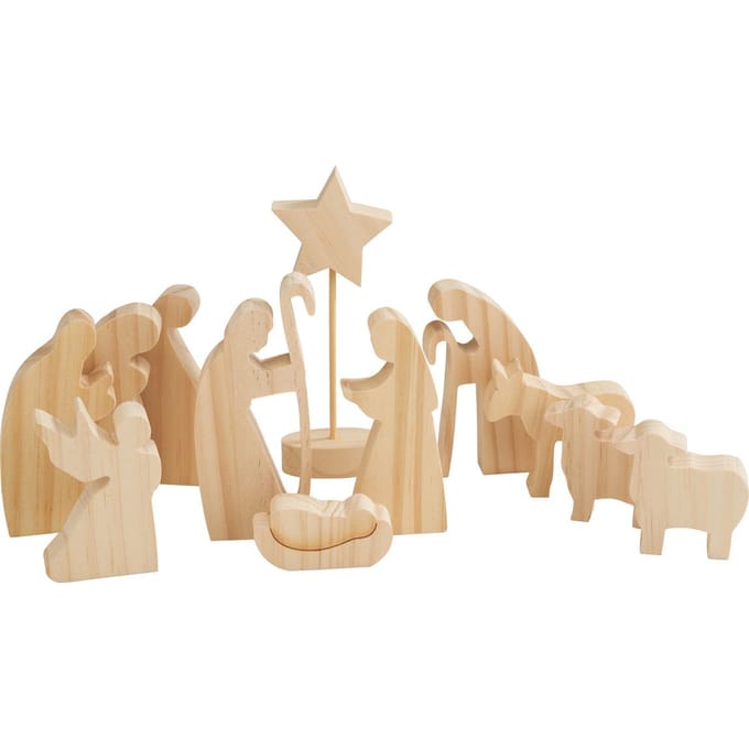 Kerststal figuurtjes "Bethlehem"