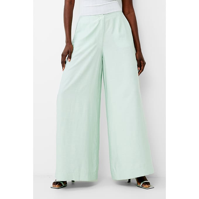 French Connection Barbara Trouser Green Taglia: 6 | Pantaloni Outlet | Donna | Verde