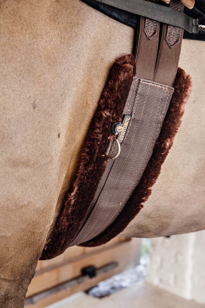 Kentucky Horsewear - Singel - Wol/Bont - Bruin/Bruin 145cm