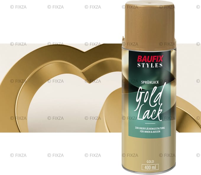 BAUFIX Metallic goud lak 400 ml