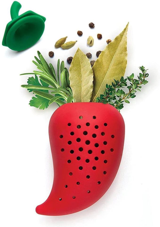 CHPN- Kruidenfilter - Kruidenbuiltje - Filter voor Kruiden - Paprika - Kruiden-Ei - Koken - Bakken - Keuken accessoire - Kitchentool