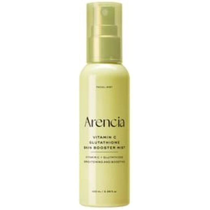 Arencia Brume Booster de Peau Vitamine C Glutathion Éclaircissante Éclatante 100ml beige