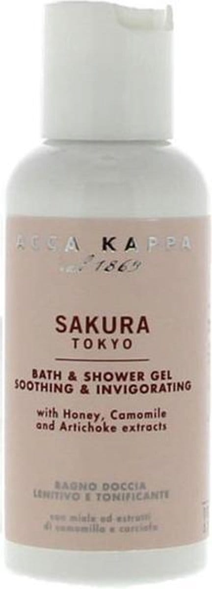 Acca Kappa Bath & Shower Gel Sakura Tokyo Soothing & Invigorating