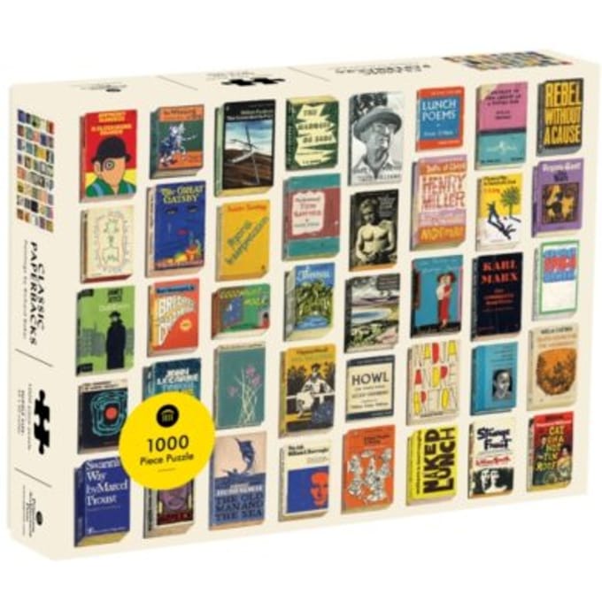 Classic Paperbacks 1000 Piece Puzzle - Richard Baker
