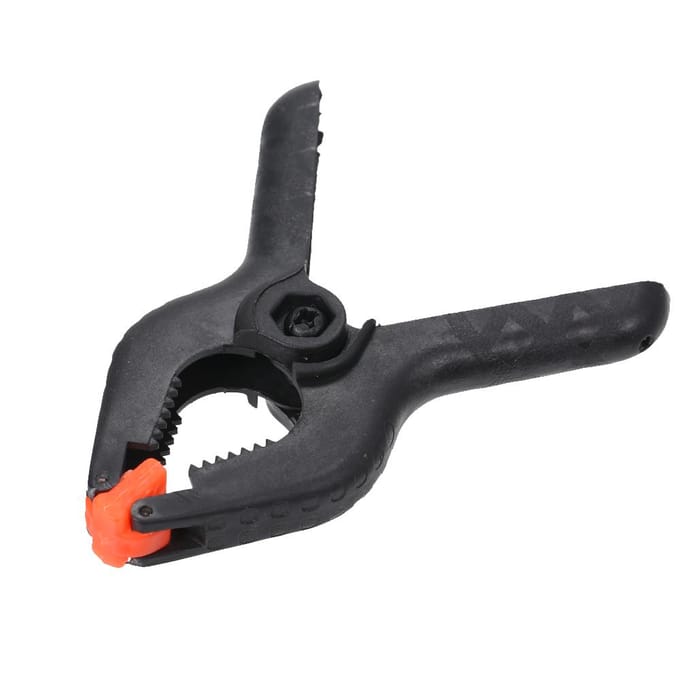 10 stuks plastic nylon tuimelschakelaar A-klem veerklemmen multifunctionele cliptips doe-het-zelf gereedschapsset voor gray