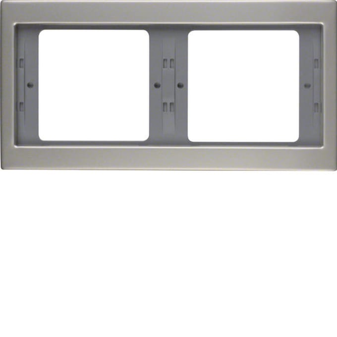 Hager Berker K.5 Afdekraam Schakelmateriaal - 13637004 - E2FM8