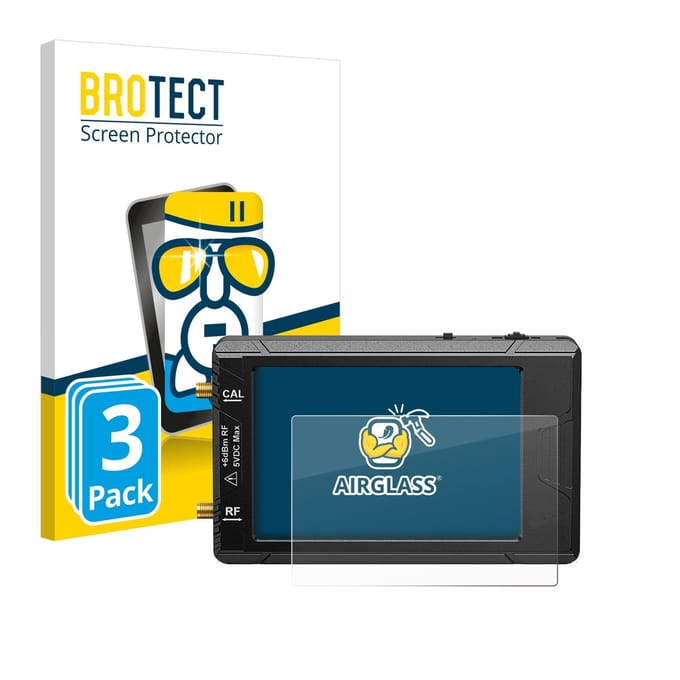 Screenprotector 3 Stuks voor tinySA ultra spectrum analyser Beschermglas transparant