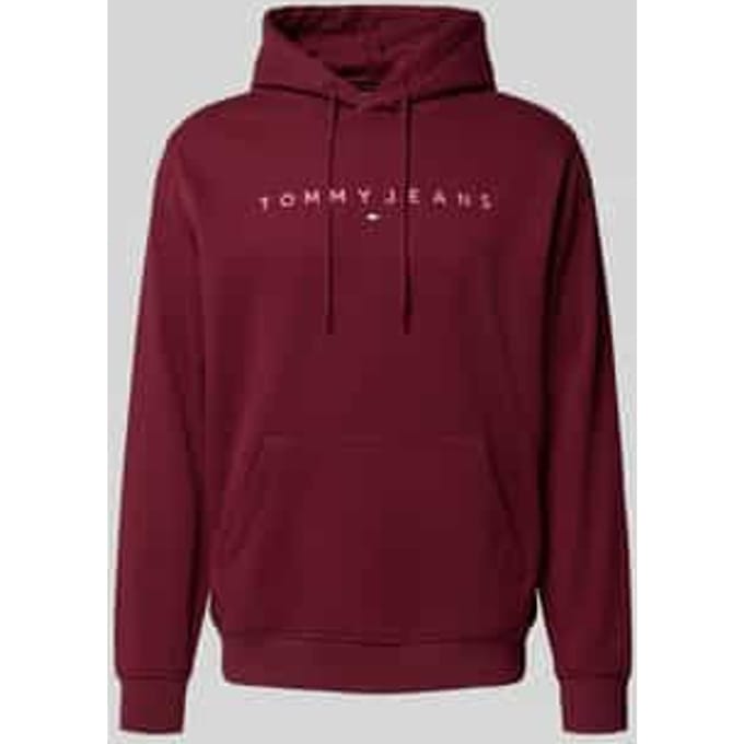 Regular fit hoodie van katoenmix
