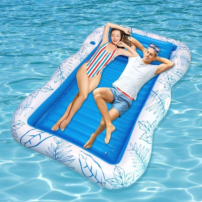 Opblaasbare hangmat voor zwembad en strand - 228 x 173 cm