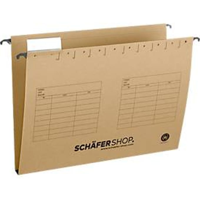Schäfer Shop Select  hangmap, opening aan de zijkant, voor formaten tot A4, 20 mm breed