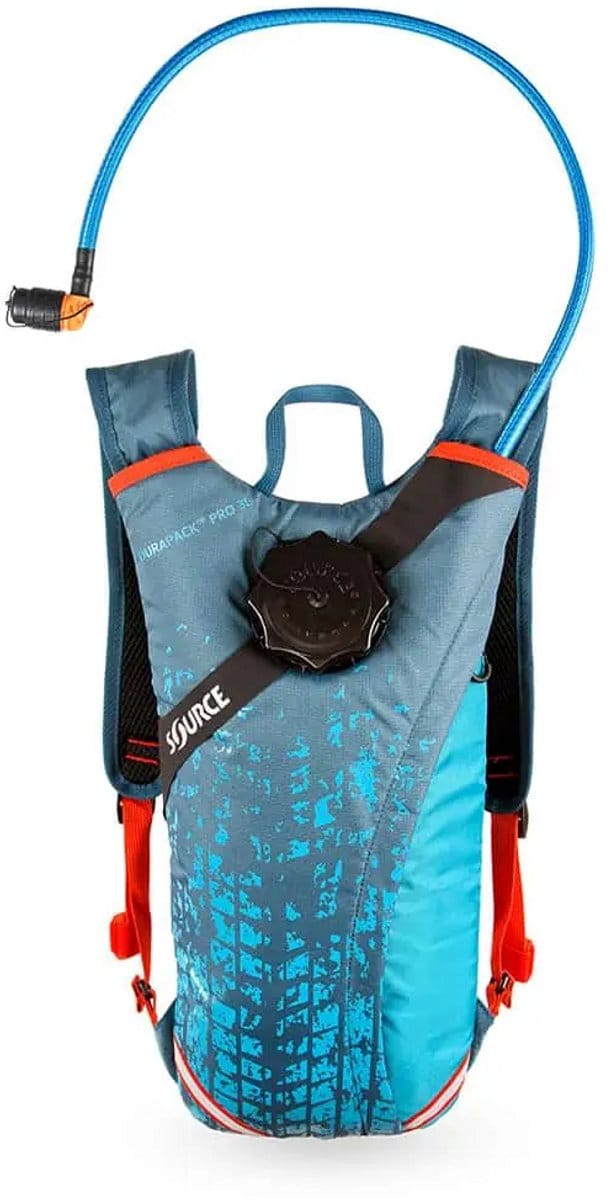 Source hydration pack Durapack Pro 3 liter - Coral Blue - Blauw