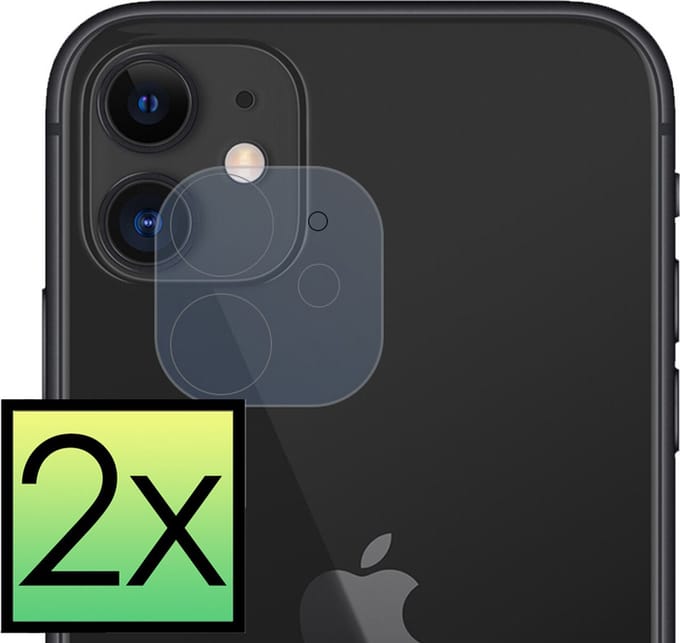 Camera Lens Protector - 2 Stuks - Geschikt voor Apple iPhone 12 Mini - Camera Screenprotector - Beschermglas - Gehard Glas - Tempered Glass - Screen Protector