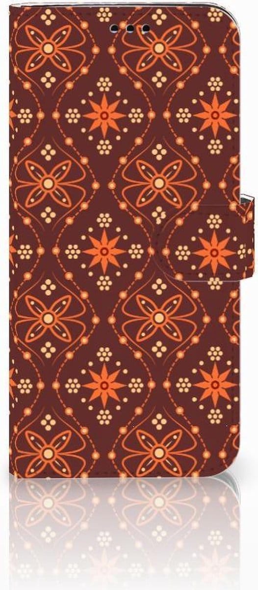 Samsung Galaxy S9 Plus Telefoon Hoesje Batik Brown