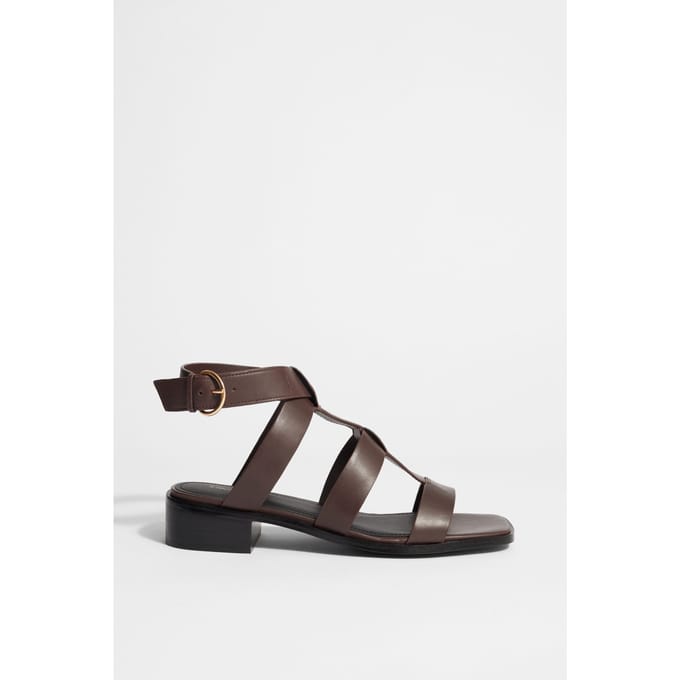 & Other Stories Issy Summer Flat Brown Taglia: 36 | Infradito Outlet | Donna | Marrone