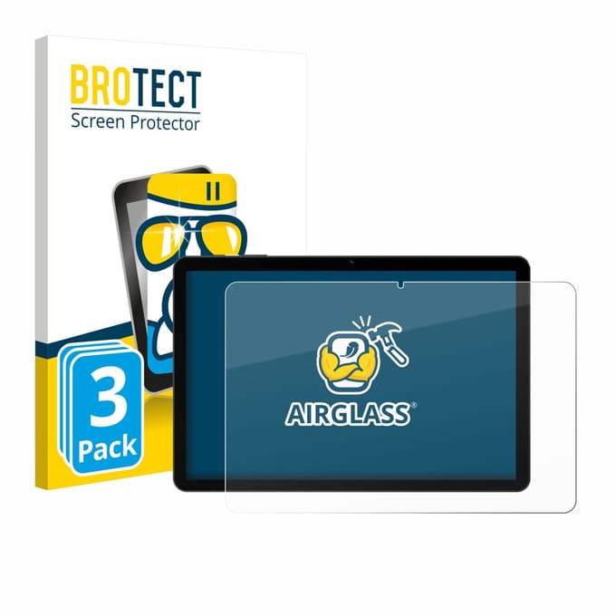 Screenprotector 3 Stuks voor Doogee Tab G5 Beschermglas transparant
