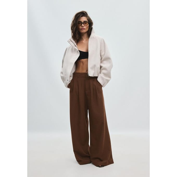 Stradivarius Jack met ballonmodel en zachte touch  Ecru S