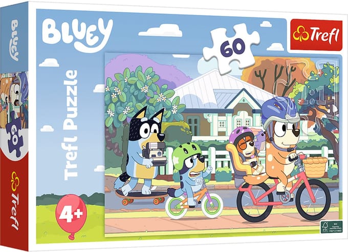 Trefl Bluey Legpuzzel - 60 stukjes - Vanaf 4 jaar