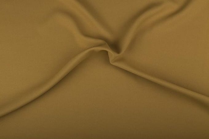 Texture/Polyester stof - Camel bruin - 25 meter