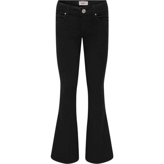 ONLY KOGROYAL LIFE REG FLARED PIM600 NOOS Meisjes Jeans - Black Denim