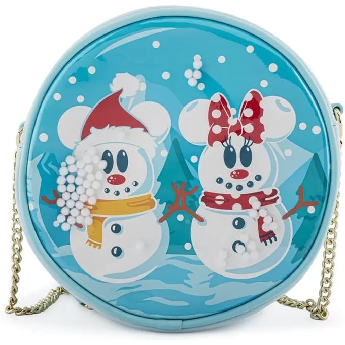 Schoudertas voor meisjes Loungefly Disney Snowman Mickey Minnie