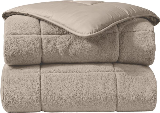 Zelesta Special Teddy Original Dekbed - Taupe 160x220cm