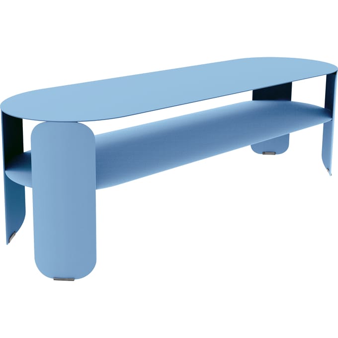 Fermob Bebop lage bijzettafel - E1 Maya blauw