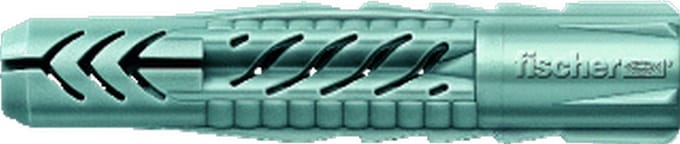 FIS plug UX green, le 30mm, v/schr diam 3 - 4mm, boorgatdiepte 40mm