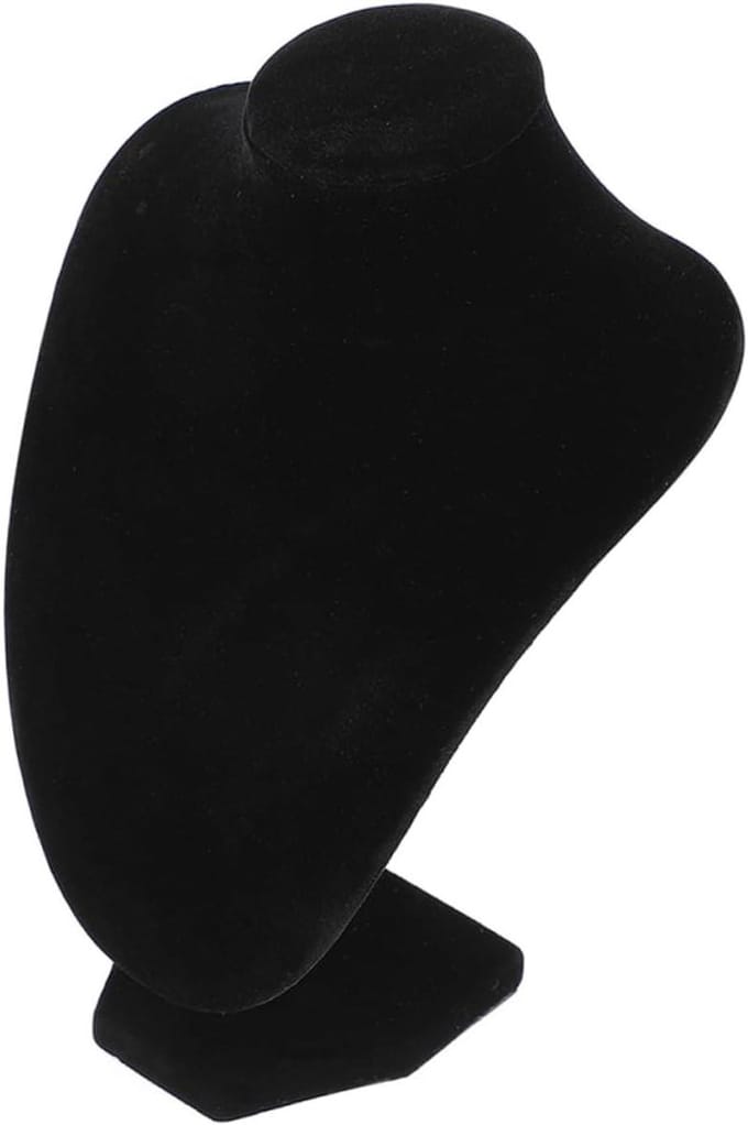 Sieraden Display - Hanger Standaard - Etalage Presentatie - Stabiele Basis - 16x10x10cm - Zwart
