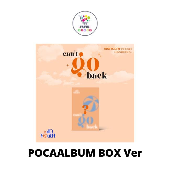 [Précommande] ODD YOUTH 3ème Single [can't go back] Boîte Album POCA Version. + Cadeau gratuit POCA ver. (CD X) beige