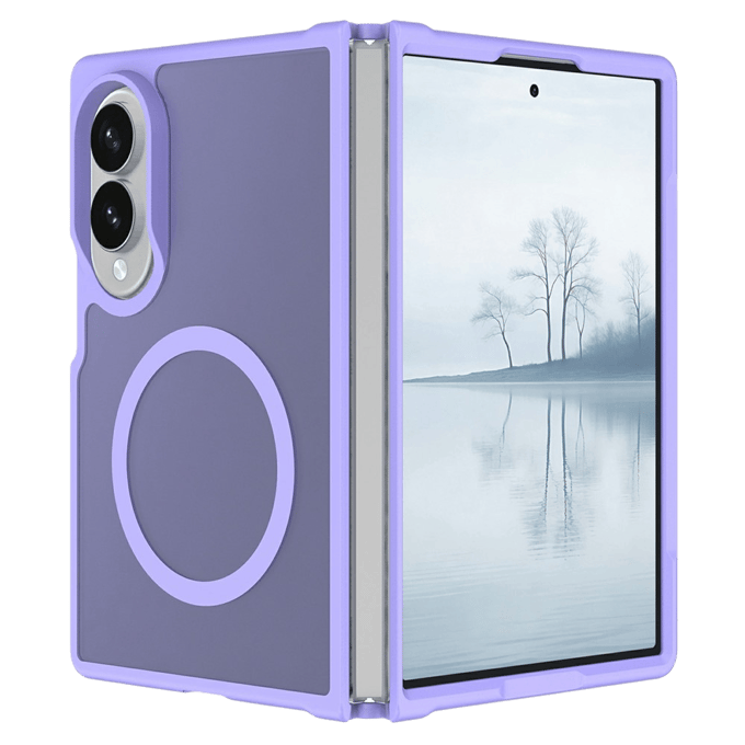 CaseBody Samsung Galaxy Z Fold8 Magnetisch Hoesje Paars