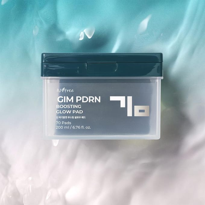 Isntree Gim PDRN Boosting Glow Pad 70 Pads 200ml