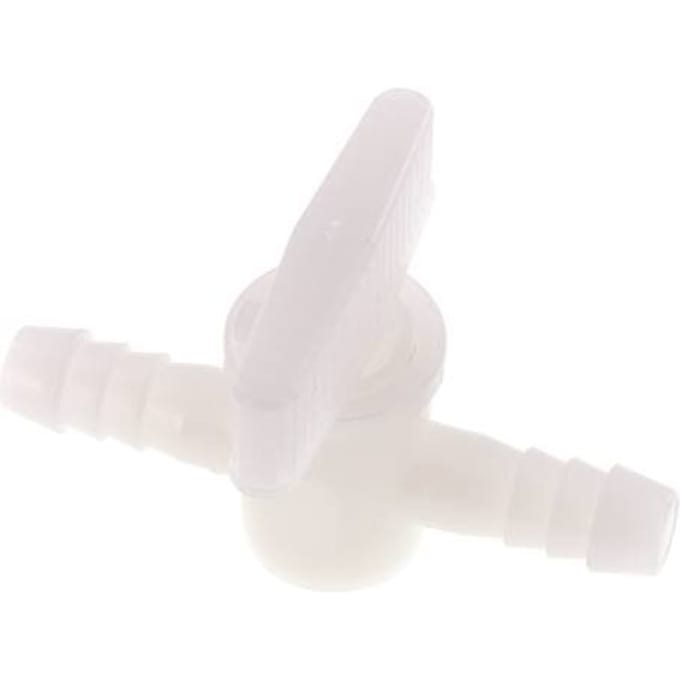 PE 2-Weg Kogelkraan 1/2'' (13 mm) slangpilaar