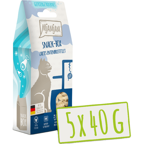 MjAMjAM - Snack-Box - Malse eendenborstfilet 40g*5