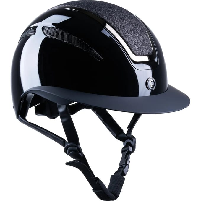 Paardrijhelm glinsterende bovenkant Equipage EQ Guardian