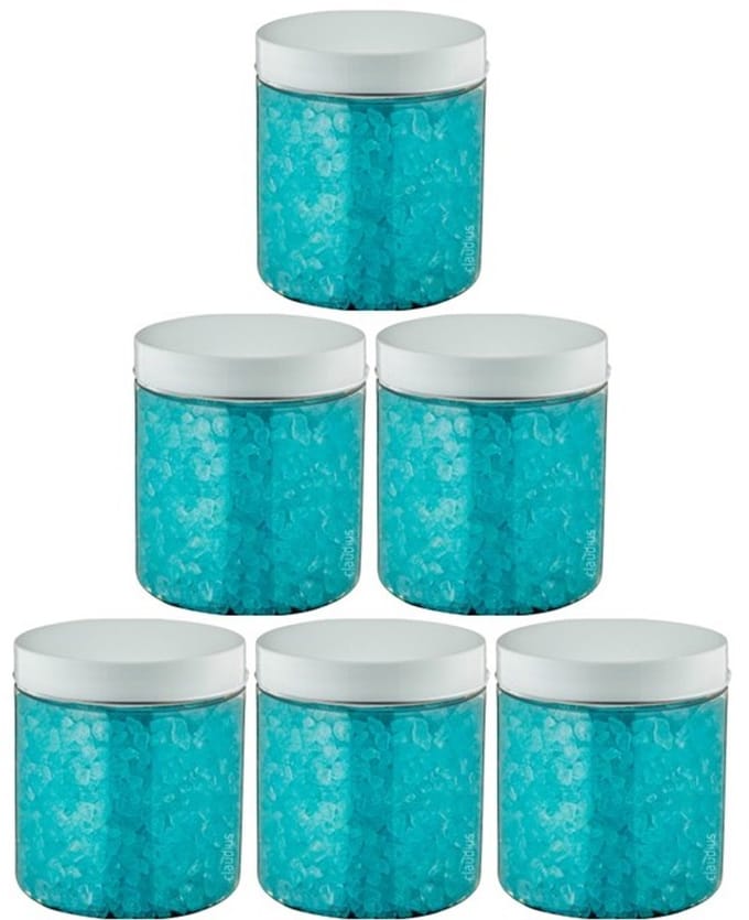 Claudius Badzout Opium - 300 gram - Pot met witte deksel - set van 6 stuks