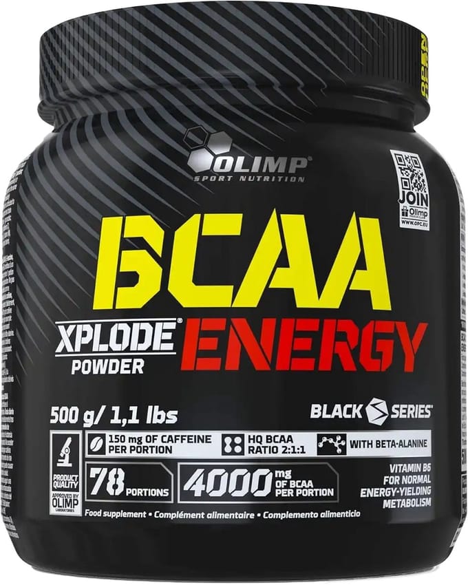 BCAA Xplode Powder Energy - 500 g - Cola