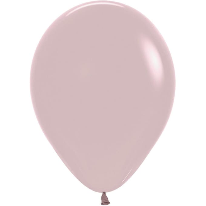Ballons Latex Sempertex Rose Pastel Crépuscule Rose Brumeux 30cm, 50Pcs.