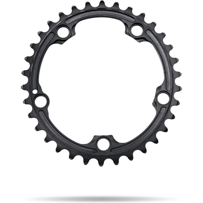 5-armig ovaal aluminium dienblad Absolute Black 110 BCD Sram 34 T