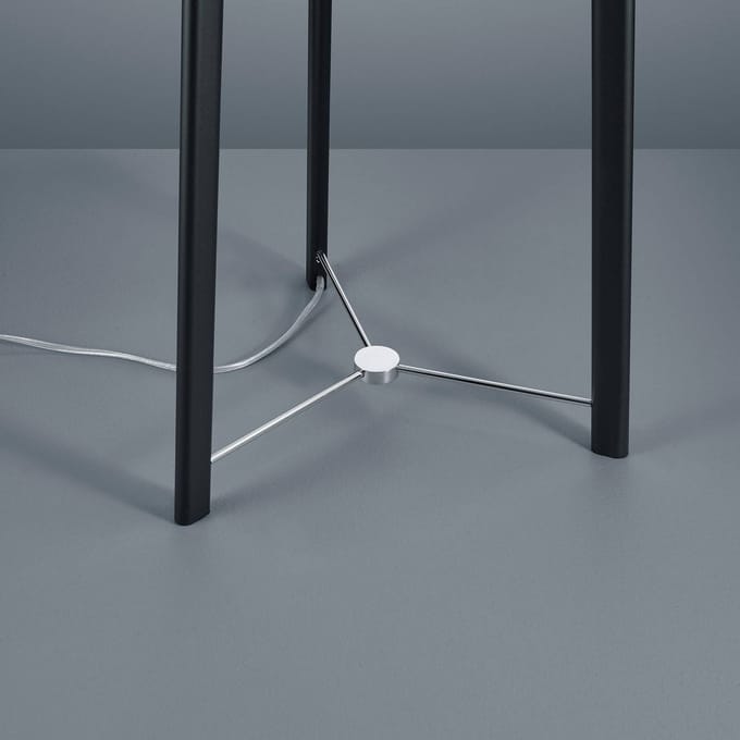 Helestra Certo driepootvloerlamp, wit