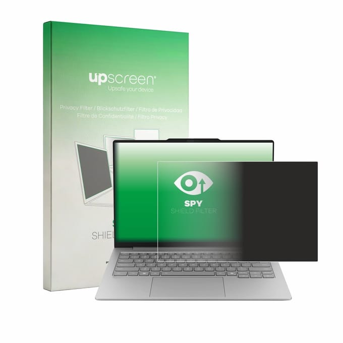 upscreen - privacyscherm voor Lenovo ThinkBook 14X - privacy filter screenfilter Blauwlichtfilter