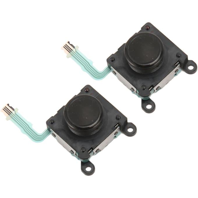 2 stuks 3D Analoge Joystick Knop Module Professionele 3D Duimjoystick Module voor PS Vita voor PSV 2000 gray