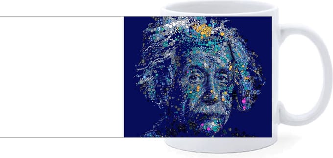 Beker - Einstein - Symbolen Natuurkunde